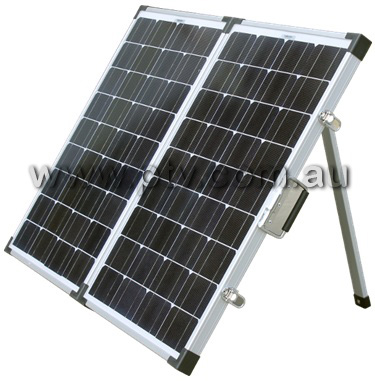 80 Watt Folding Solar Panel Kit